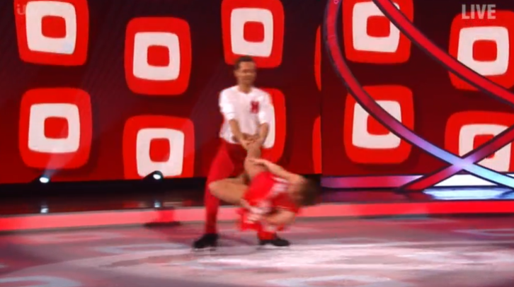 Libby did the headbanger (Credit: ITV)