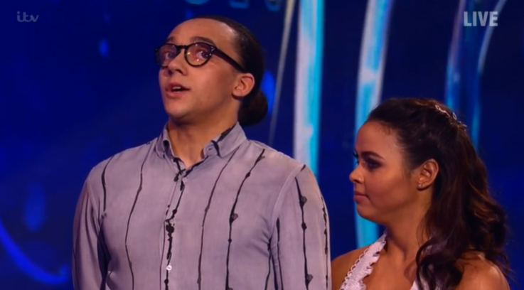 Perri was fighting back the tears (Credit: ITV)