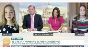Piers and Susanna interviewed two climate change activists