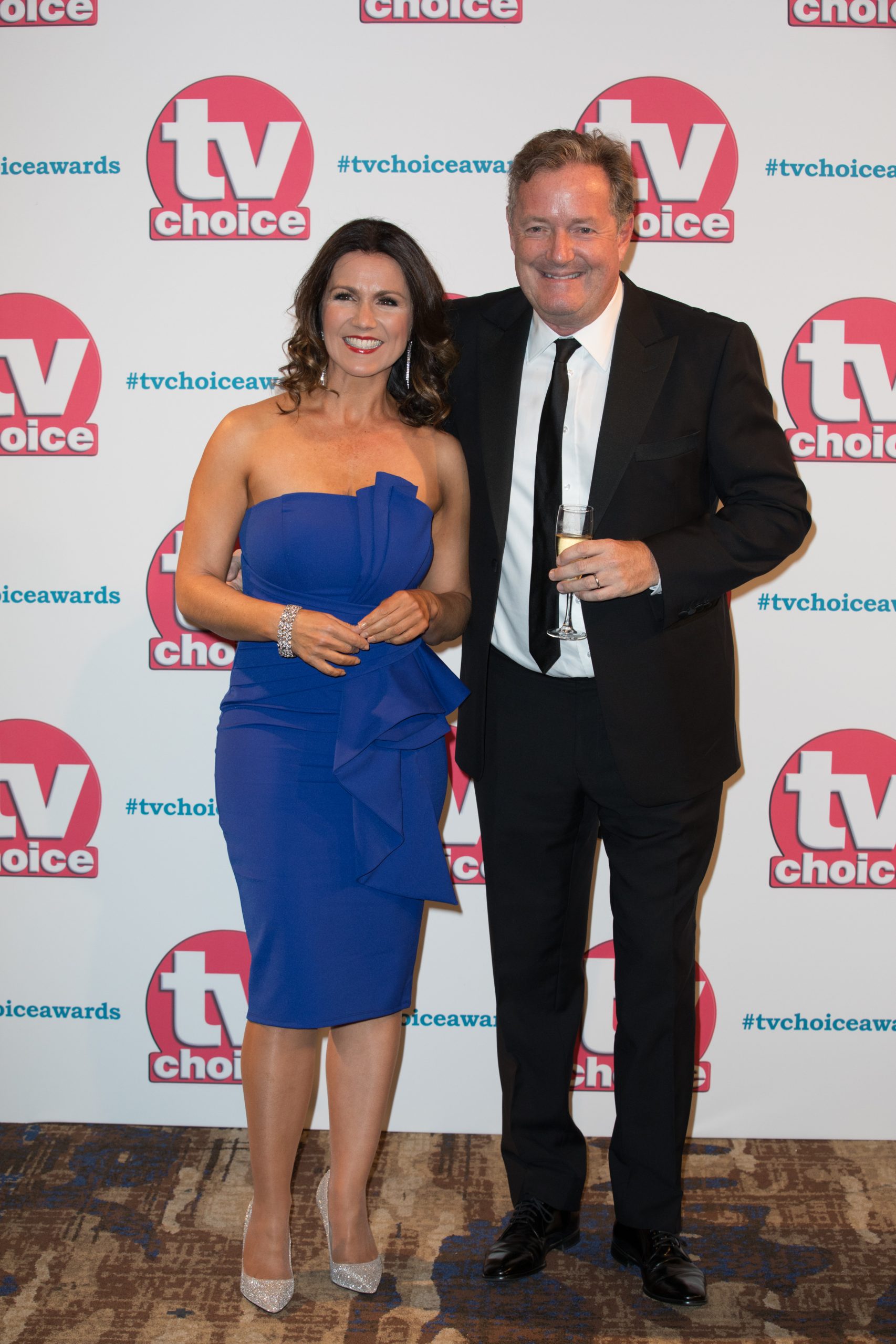 Piers presents GMB with Susanna Reid.