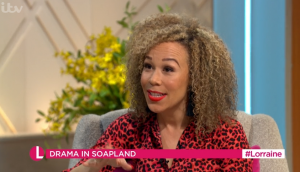 Ria said it was the aftermath of Nate's death Lorraine Emmerdale 