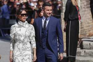 Victoria and David Beckham