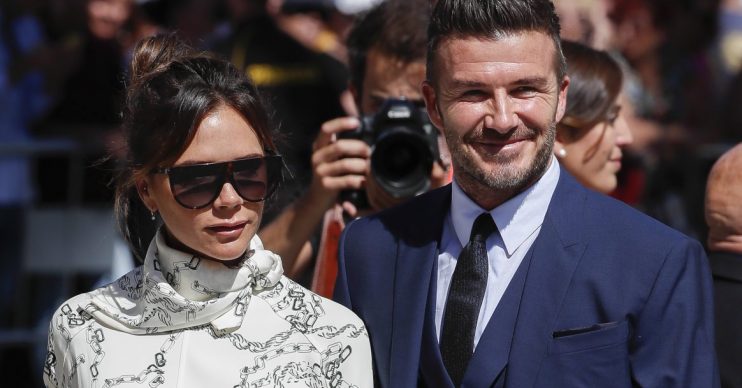 Victoria and David Beckham