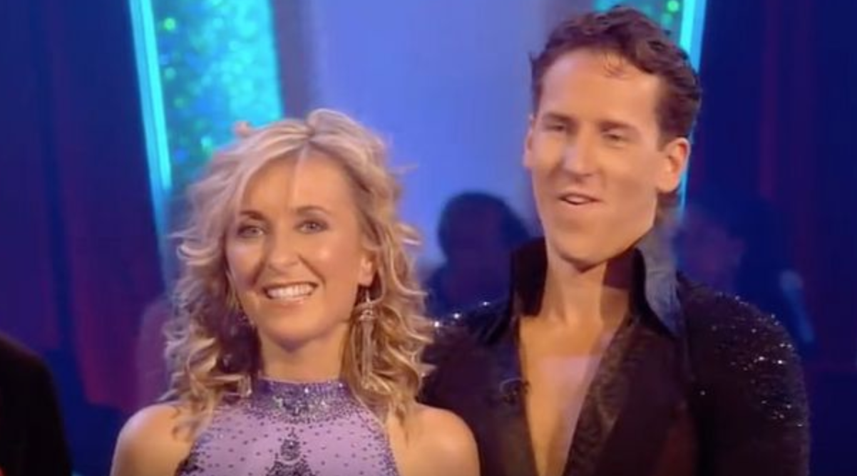 Fiona Phllips and Brendan Cole on Strictly Come Dancing