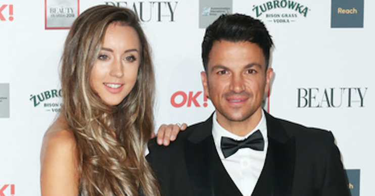 Emily MacDonagh and Peter Andre