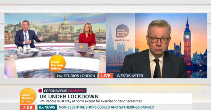 Michael Gove Good Morning Britain (Credit: ITV)