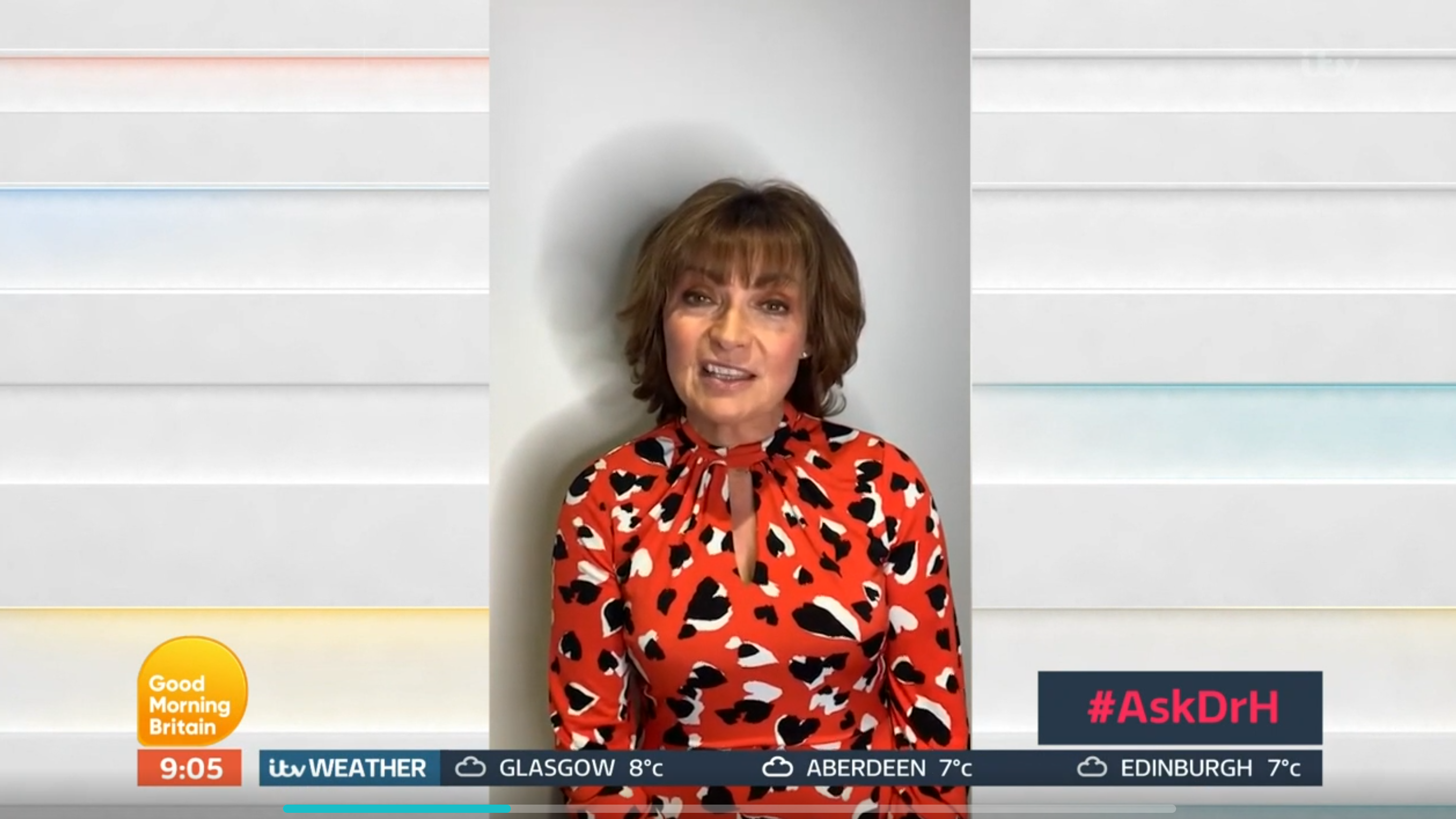 Lorraine Kelly Good Morning Britain (Credit: ITV)