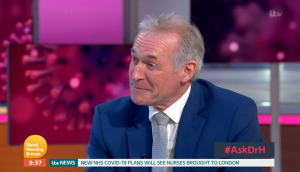 Dr Hilary Jones Good Morning Britain (Credit: ITV)