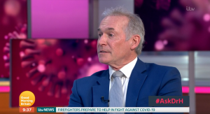 Dr Hilary Jones Good Morning Britain (Credit: ITV)