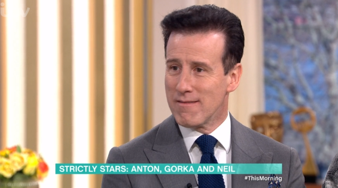 Anton Du Beke on This Morning
