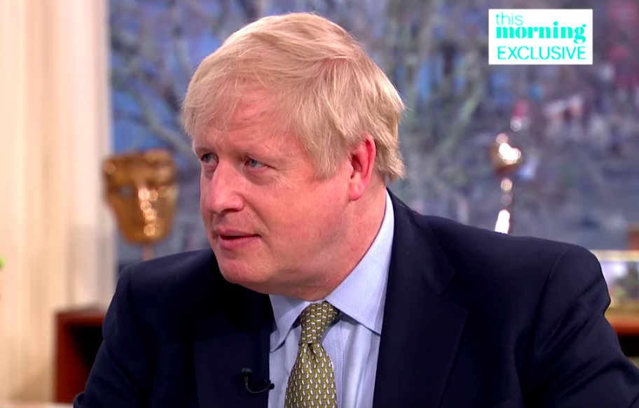 boris johnson this morning