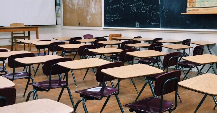 Empty classroom