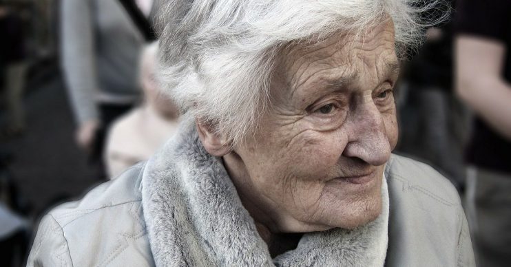 Elderly woman