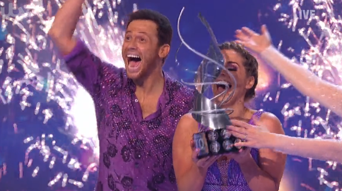 Joe Swash on DAncing On Ice