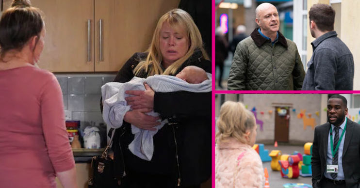 EastEnders first look cover week 12 Credit: BBC