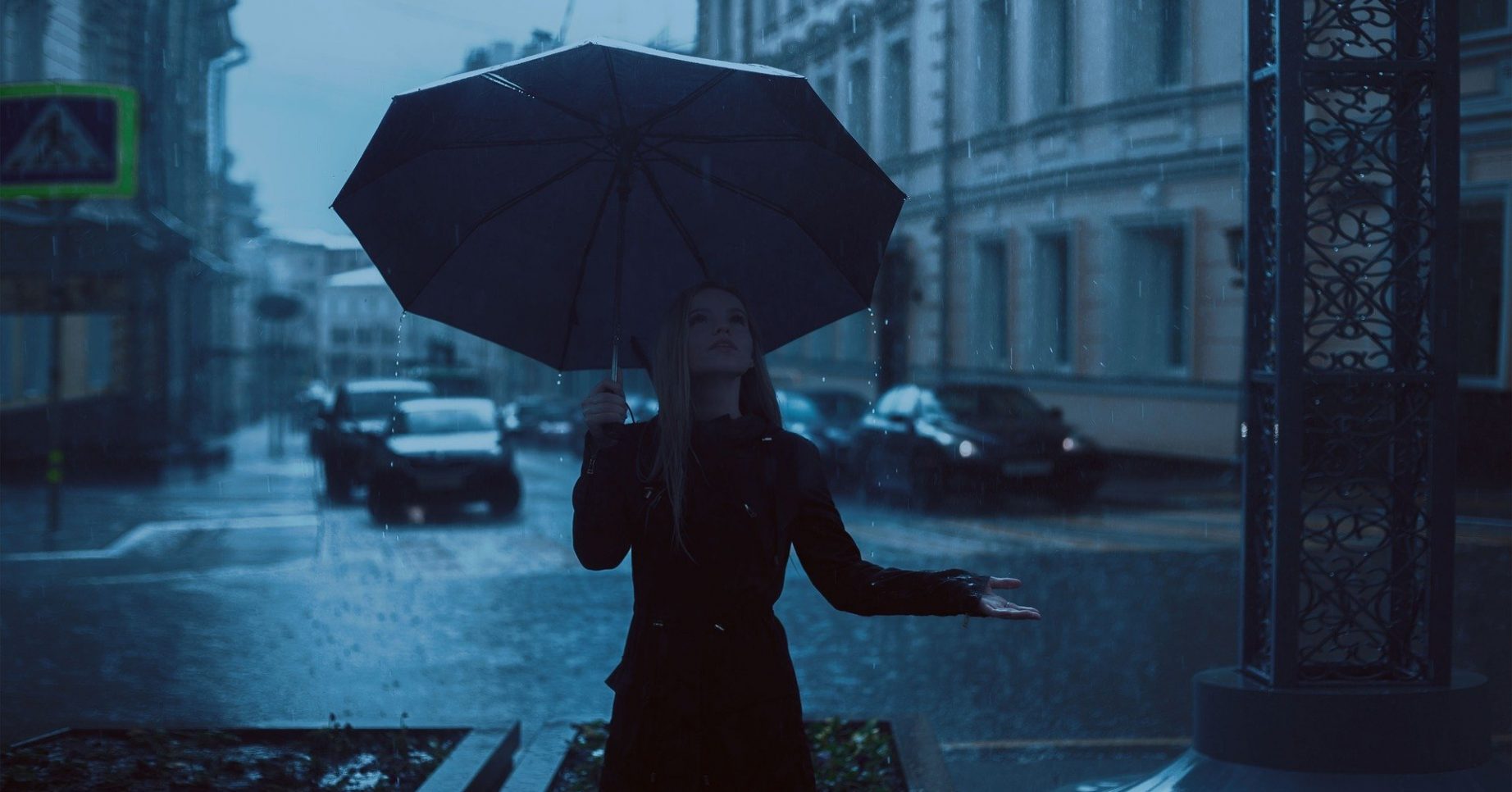 Raining