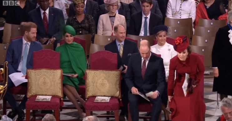 Harry and Meghan at Commonwealth Service