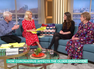 Holly Willoughby on This Morning