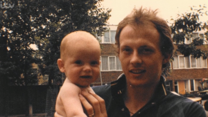 Joe Swash as a baby