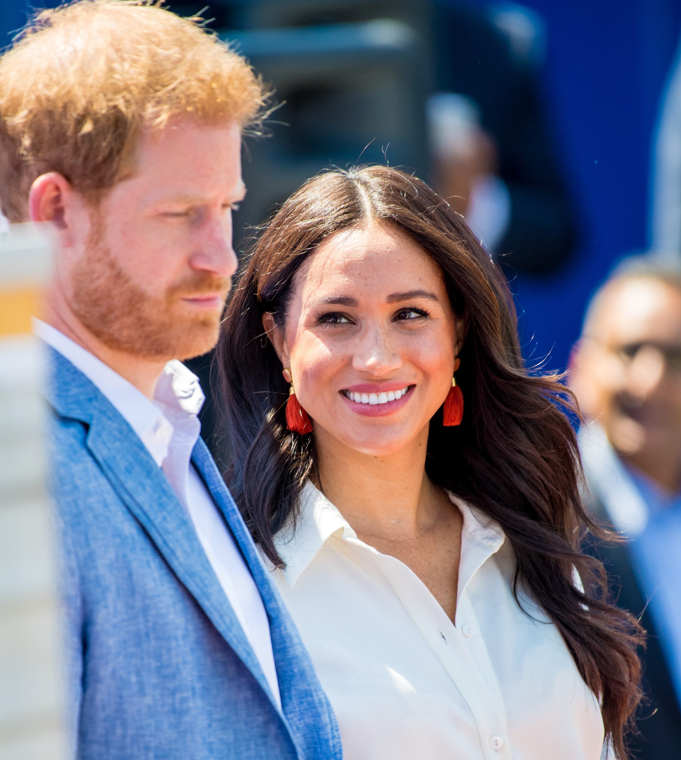 Harry and Meghan say they are figuring out what kind of "contribution" they can make to the world (Credit: Splash News)
