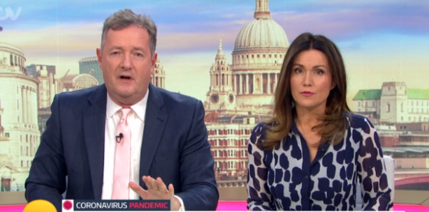Piers and Susanna on GMB