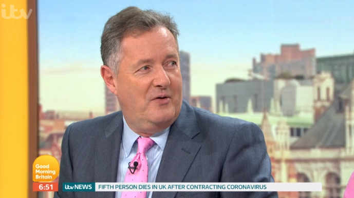 Piers Morgan on GMB