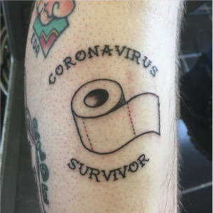 Coronavirus tattoo instagram tattoovoodoony