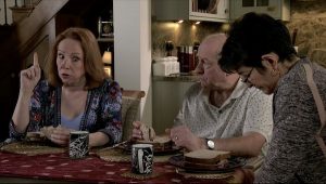 Melanie Hill appears to take a swipe at her Coronation Street storylines 