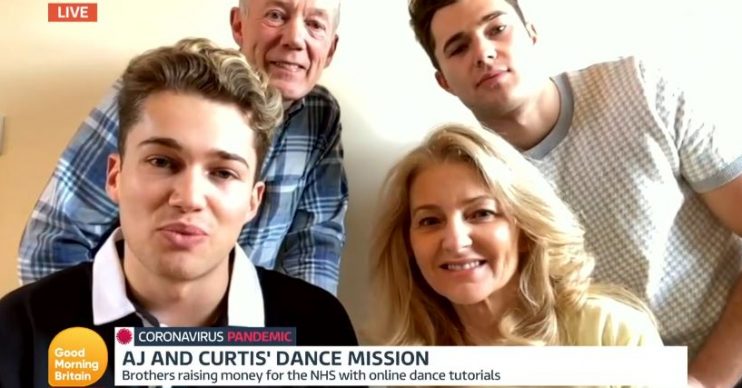 AJ and Curtis Pritchard and family