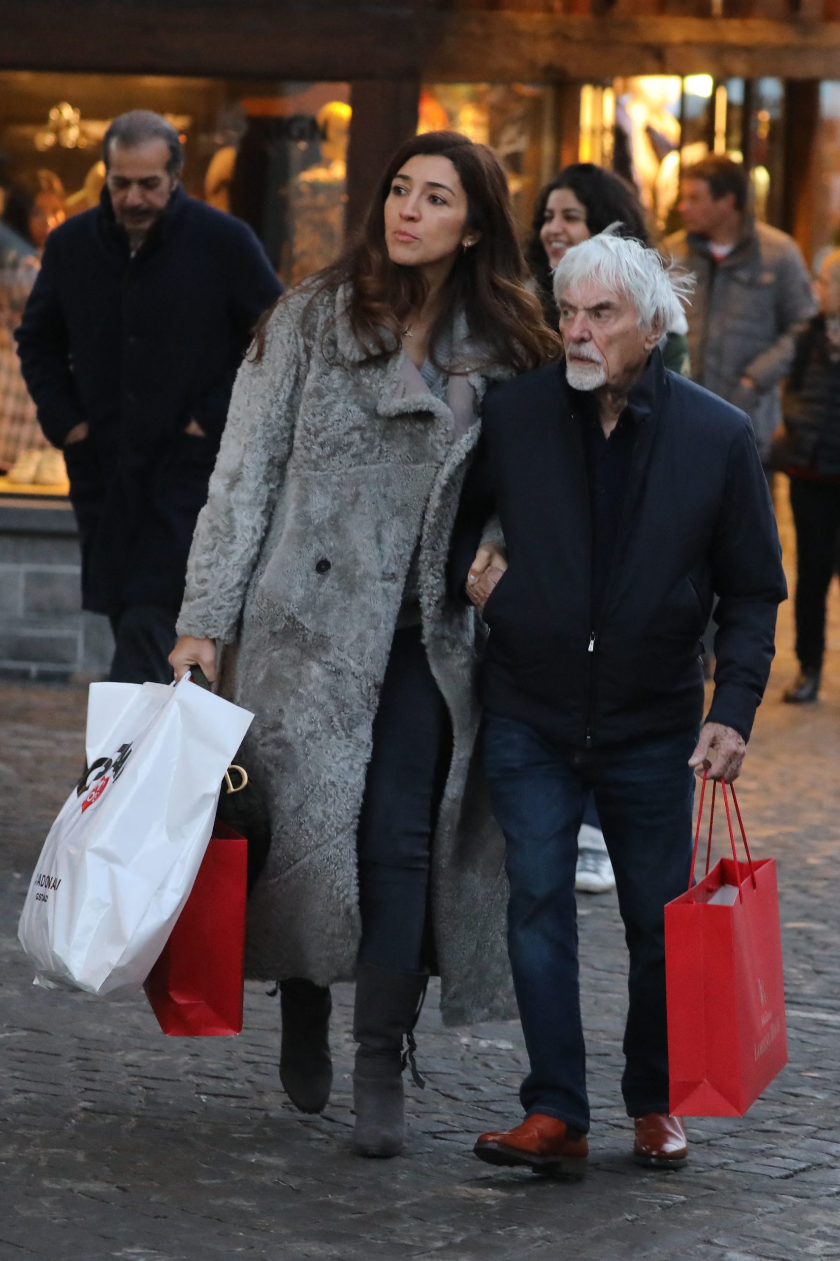 Bernie and Fabiana Ecclestone