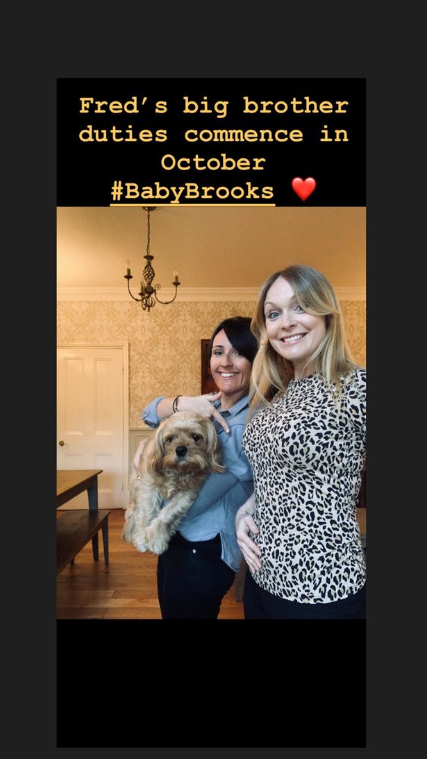 Michelle Hardwick Kate Brooks baby