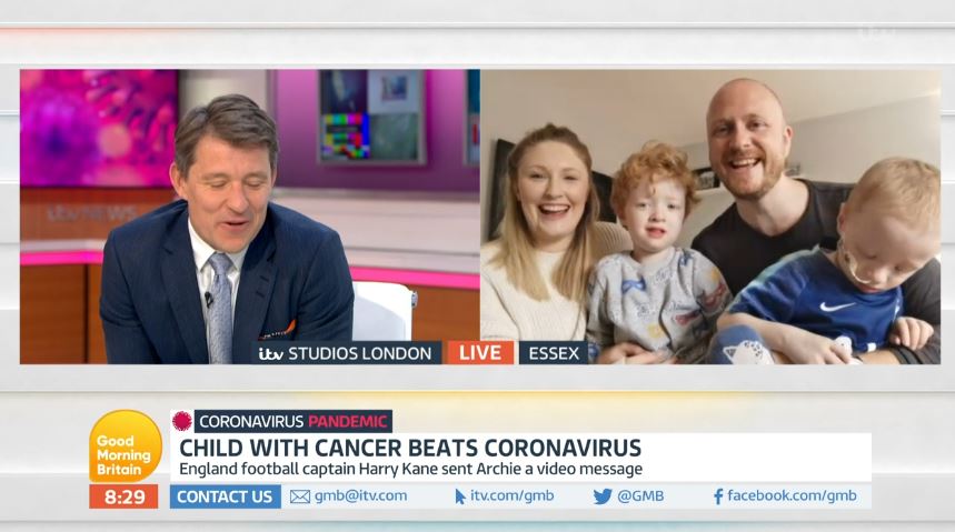 Ben Shephard on GMB