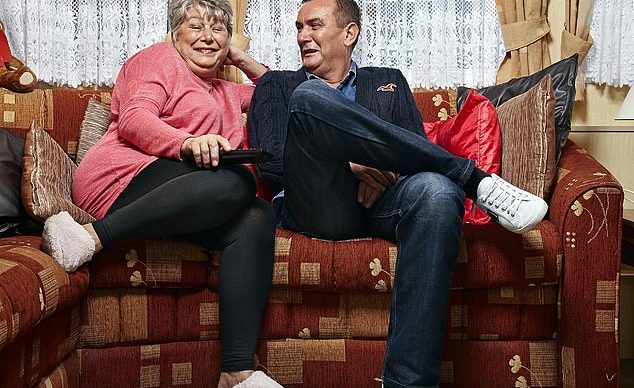 Gogglebox Lee Riley and Jenny Newby