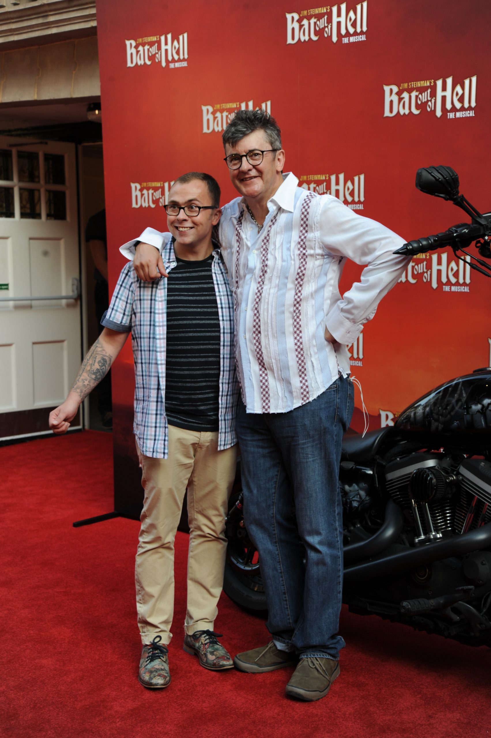 Joe Pasquale and son Joe Tracini