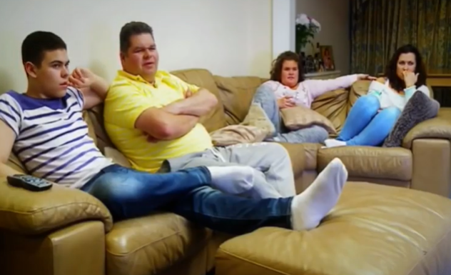 The Tapper family from Gogglebox all caught the illness (Credit: Channel 4)