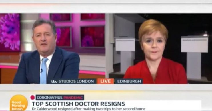 Nicola Sturgeon live on Good Morning Britain