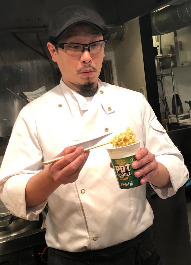 The Pot Noodle was not a hit (Credit: Channel 4)