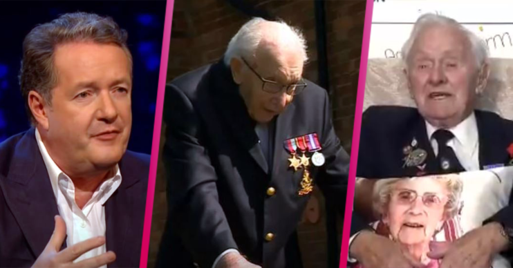 Piers Morgan, Tom Moore, Ken on GMB