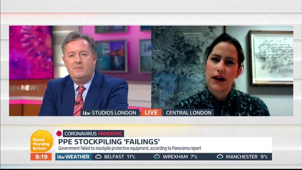 Pier Morgan and Victoria Atkins