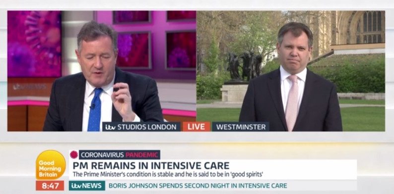 Piers Morgan Edward Argar GMB