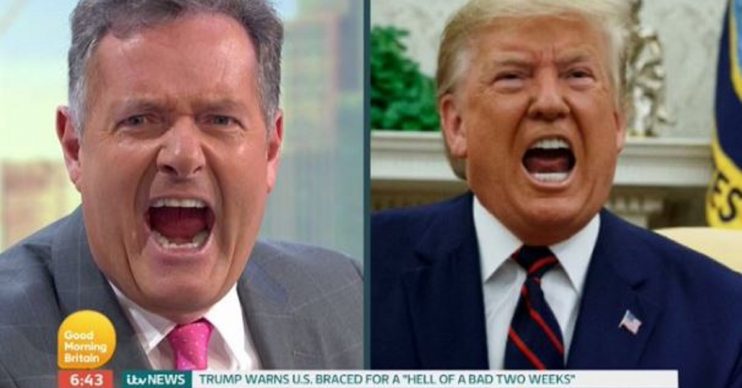 Piers Morgan and Donald Trump