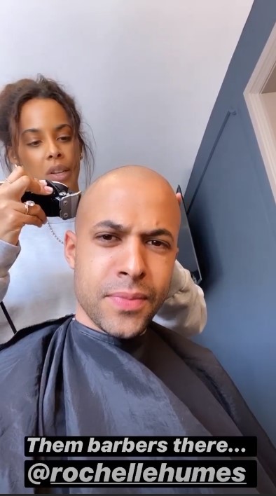 Rochelle and Marvin Humes