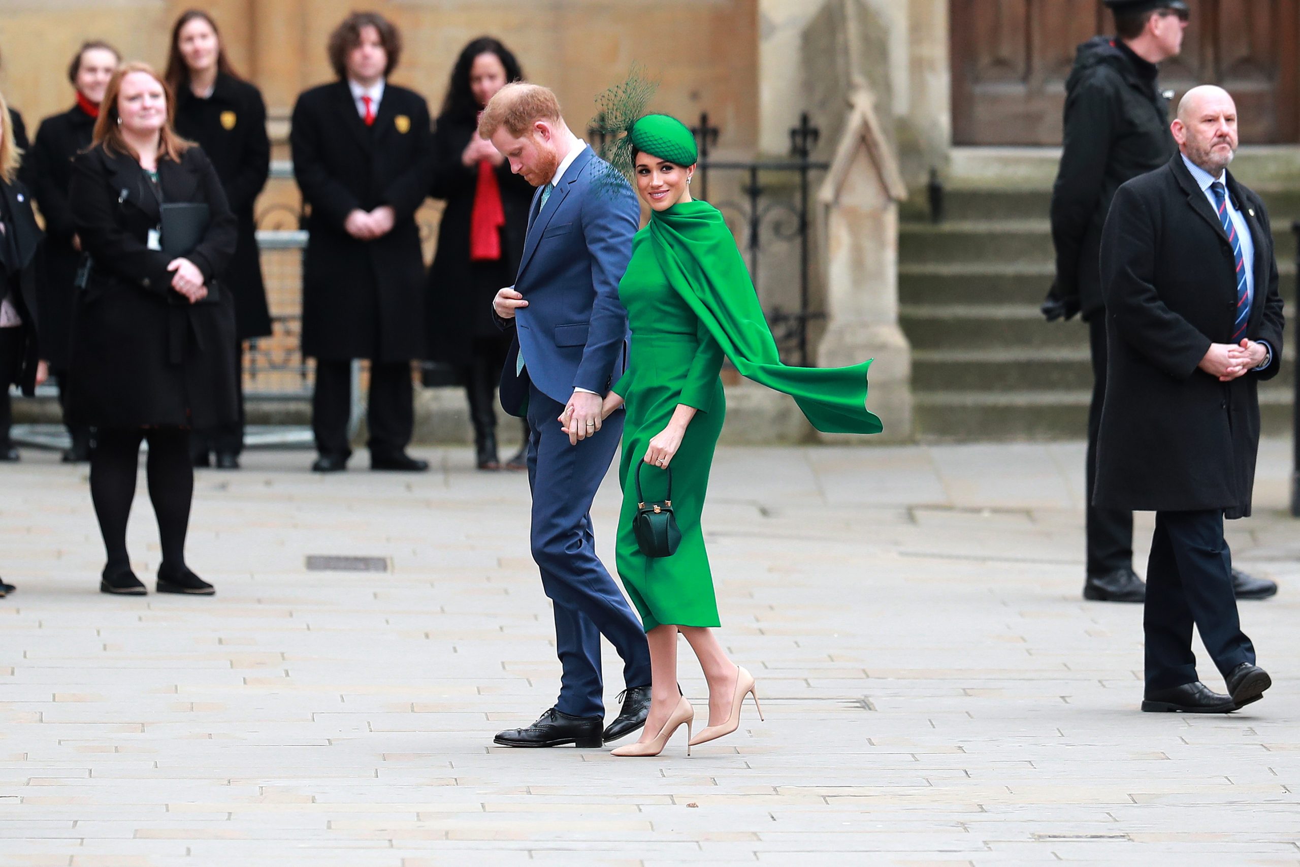 Meghan and Harry at the Commonwealth Day ceremony