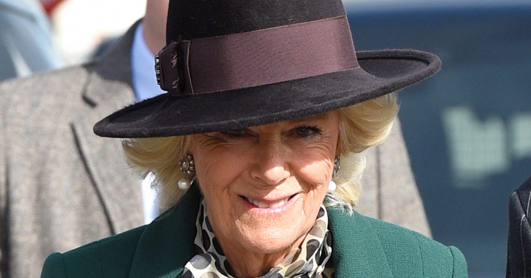 Camilla Duchess of Cornwall at Cheltenham Festival