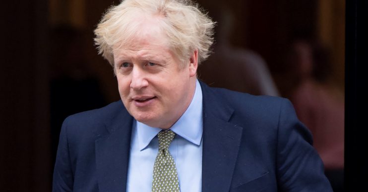 Boris Johnson Leaves 10 Downing Street For Weekly Prime Minister's Questions