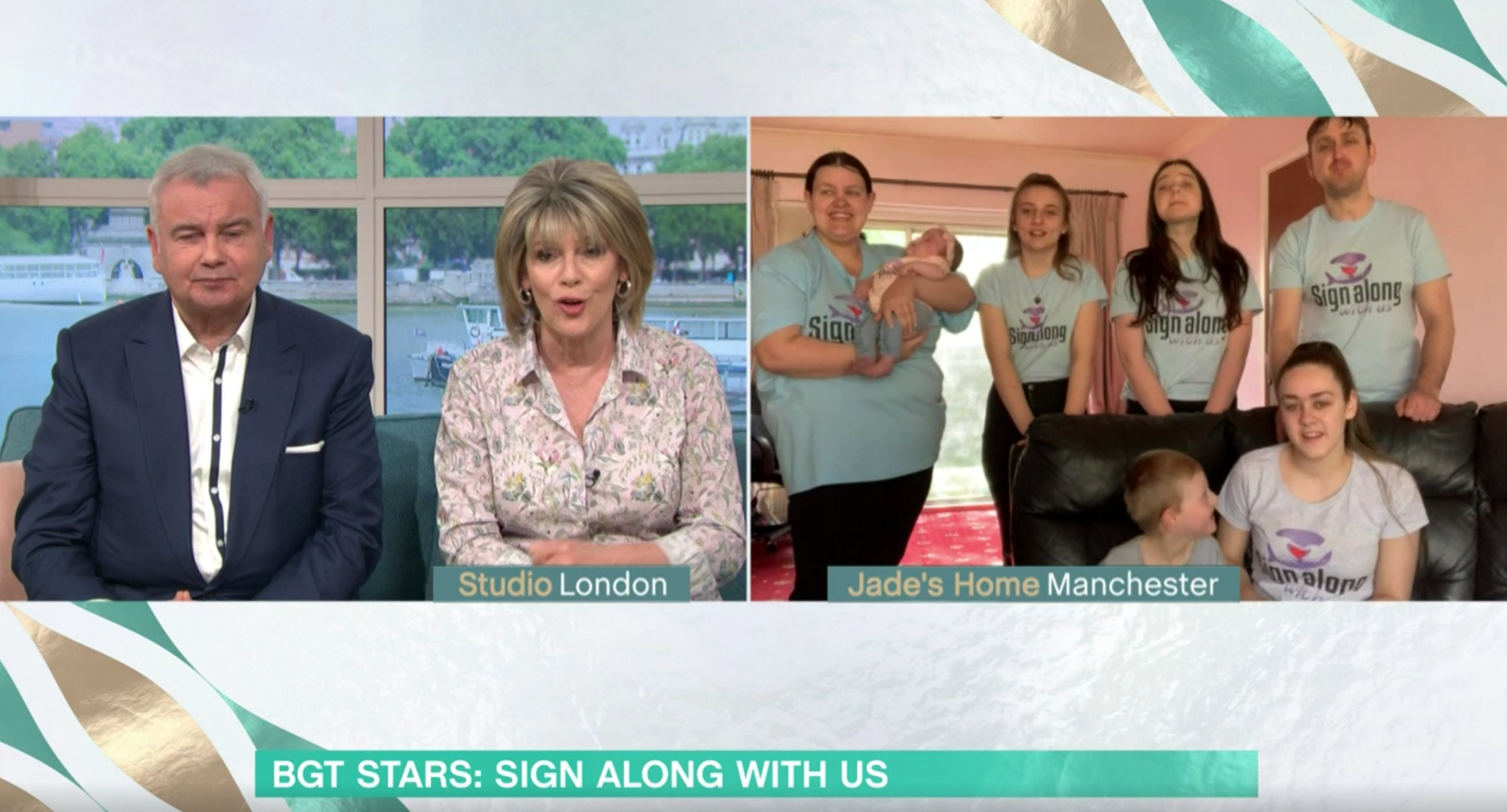 This Morning Britain's Got Talent Sign Along With Us