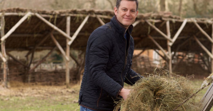 Matt Baker at work for Our Farm In The Dales