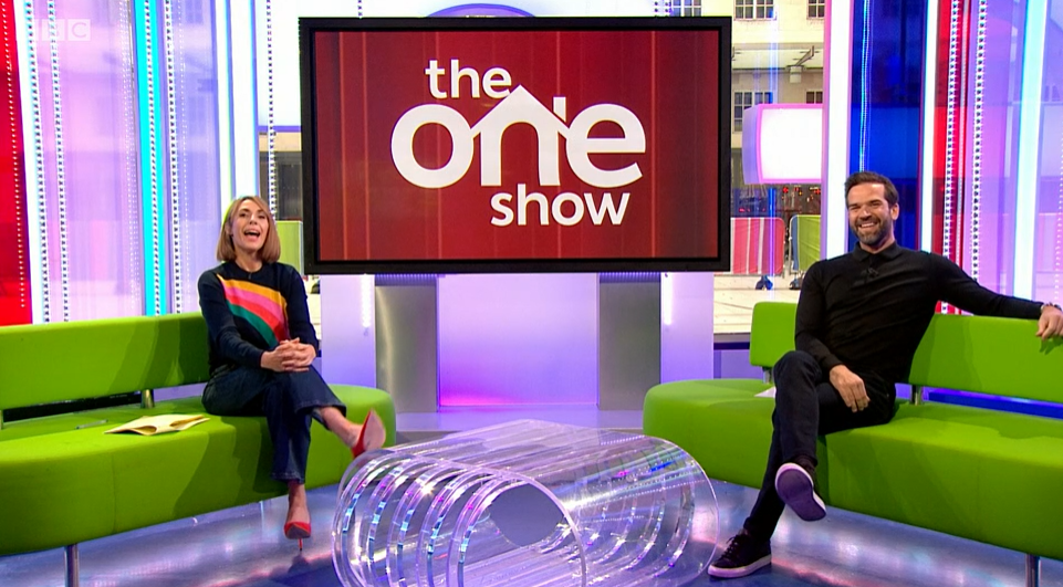The One Show Alex and Gethin Jones