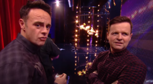 Ant and Dec on BGT