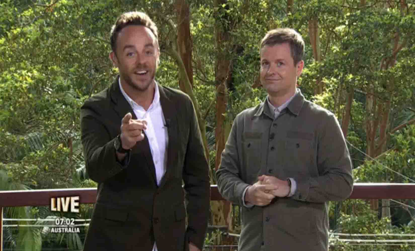 Ant and Dec I'm A Celebrity location